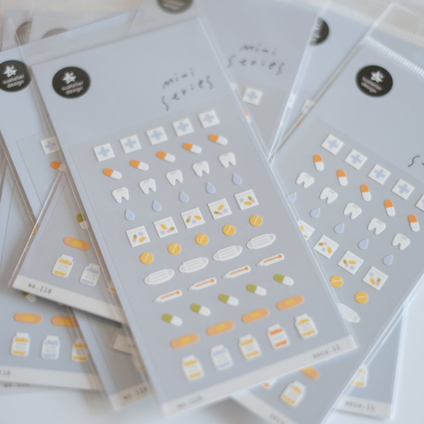 Suatelier Mini Series Stickers No. 118 - Healthcare