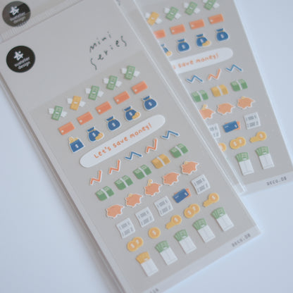 Suatelier Mini Series Stickers No. 114 - Finance