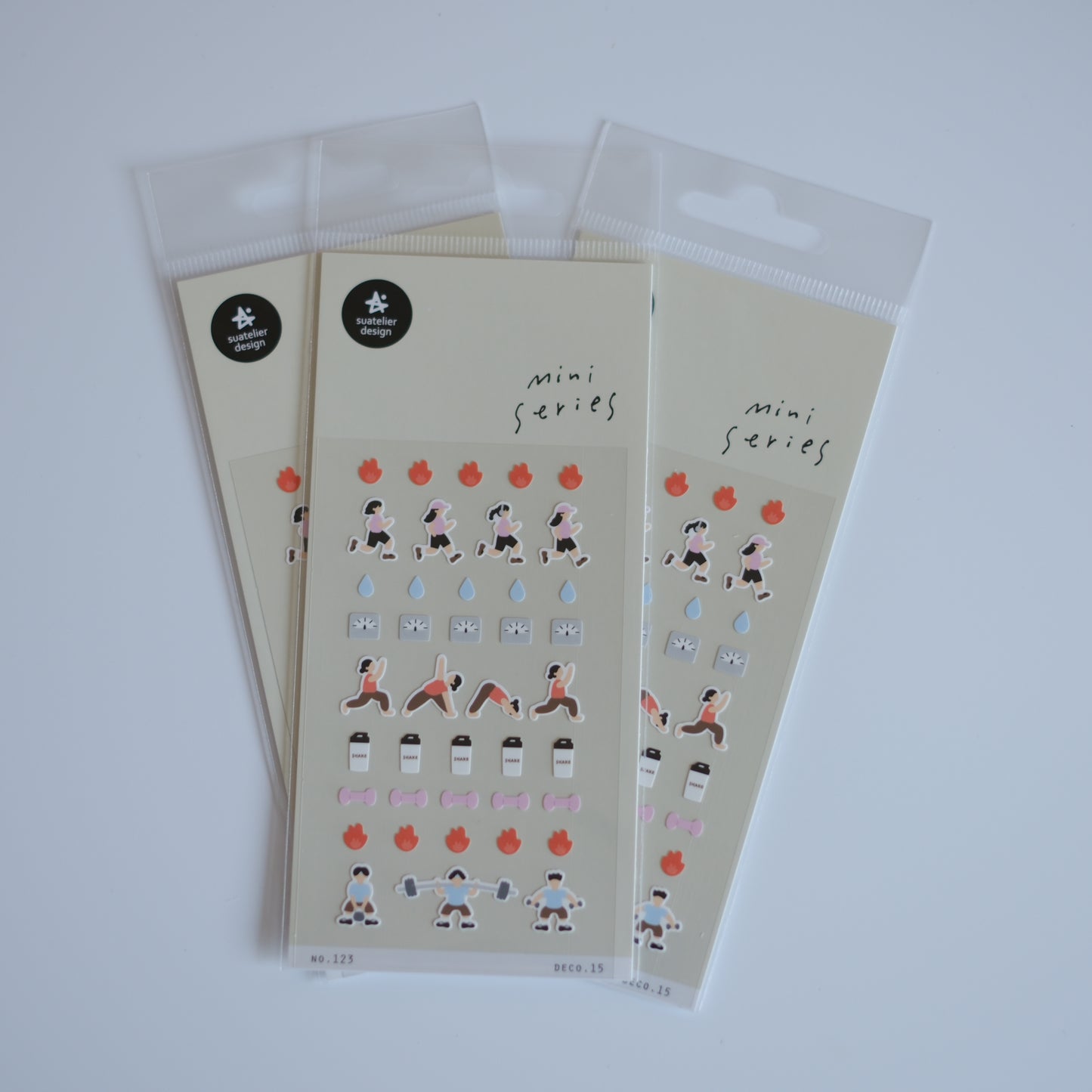 Suatelier Mini Series Stickers No. 123 - Health