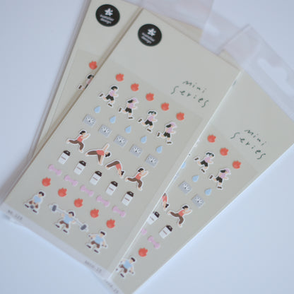 Suatelier Mini Series Stickers No. 123 - Health