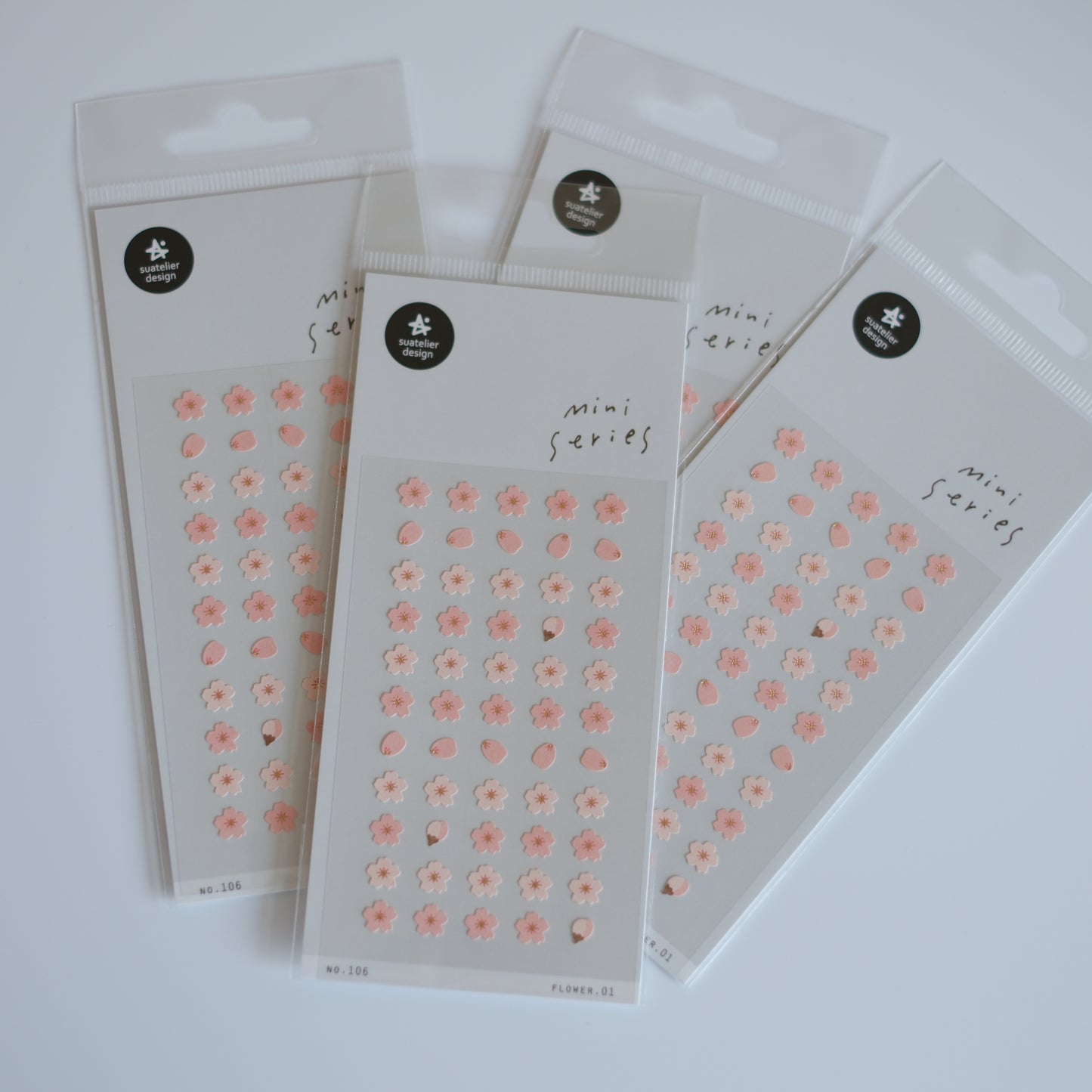 Suatelier Mini Series Stickers No. 106 - Cherry Blossom Flowers