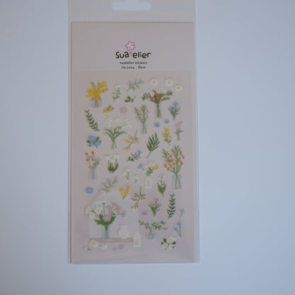 Suatelier Daily Deco Stickers No. 1124 - Fleur