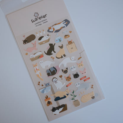 Suatelier Stickers No. 1093 - Meow