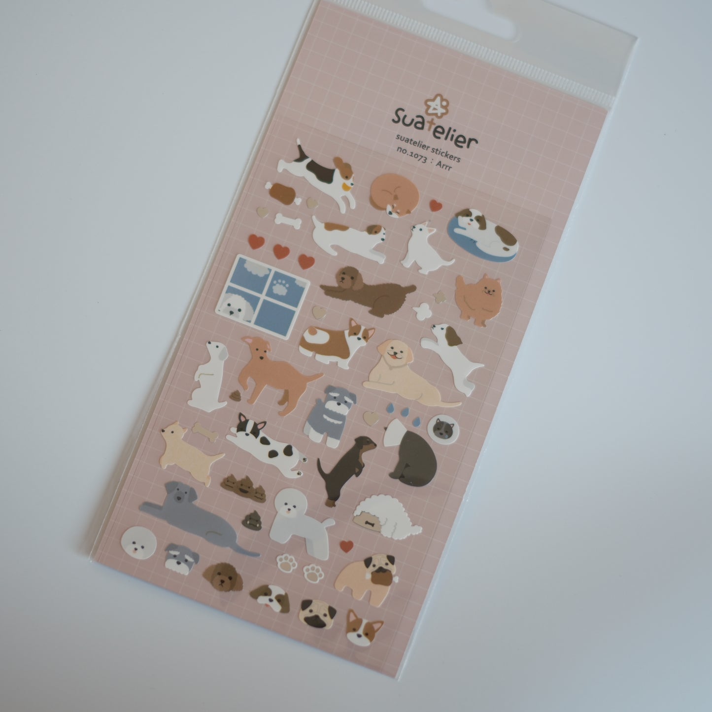 Suatelier Stickers No. 1073: Arrr (Dog Stickers)