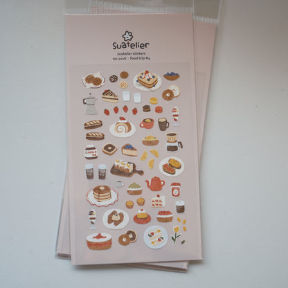 Suatelier Stickers No. 1116 - Food Trip #4