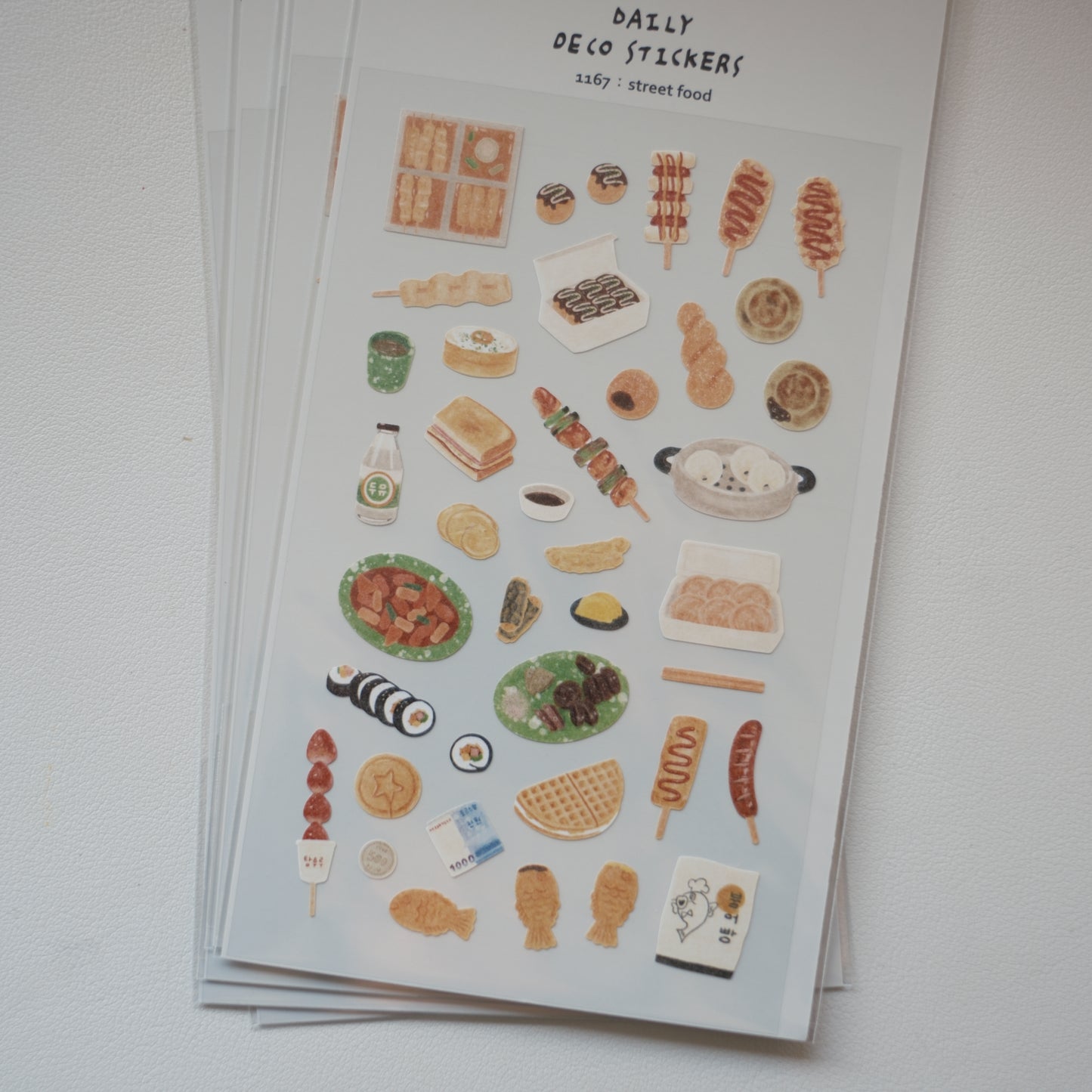 Suatelier Daily Deco Stickers No. 1167 - Street Food