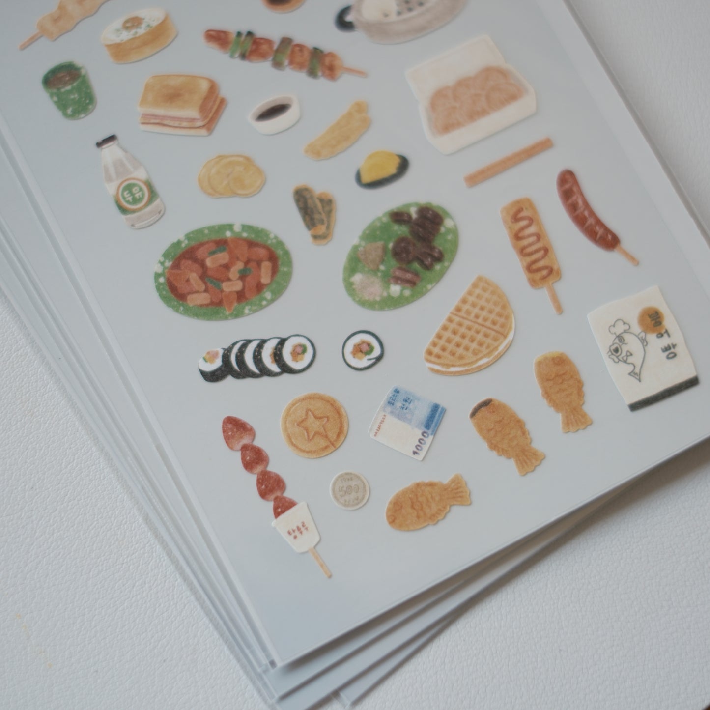 Suatelier Daily Deco Stickers No. 1167 - Street Food