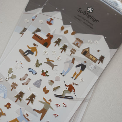 Suatelier Daily Deco Stickers No. 1102: Midwinter