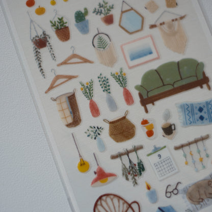 Suatelier Daily Deco Stickers No. 1075 - Home Sweet Home