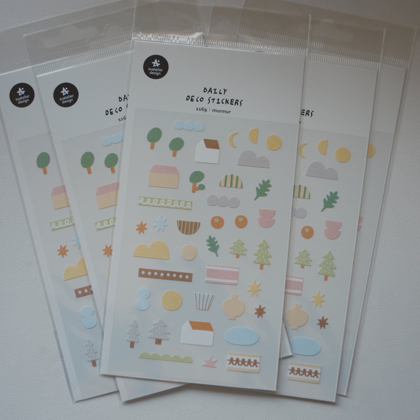 Suatelier Daily Deco Stickers No. 1169 - Murmur