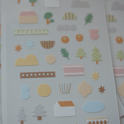 Suatelier Daily Deco Stickers No. 1169 - Murmur