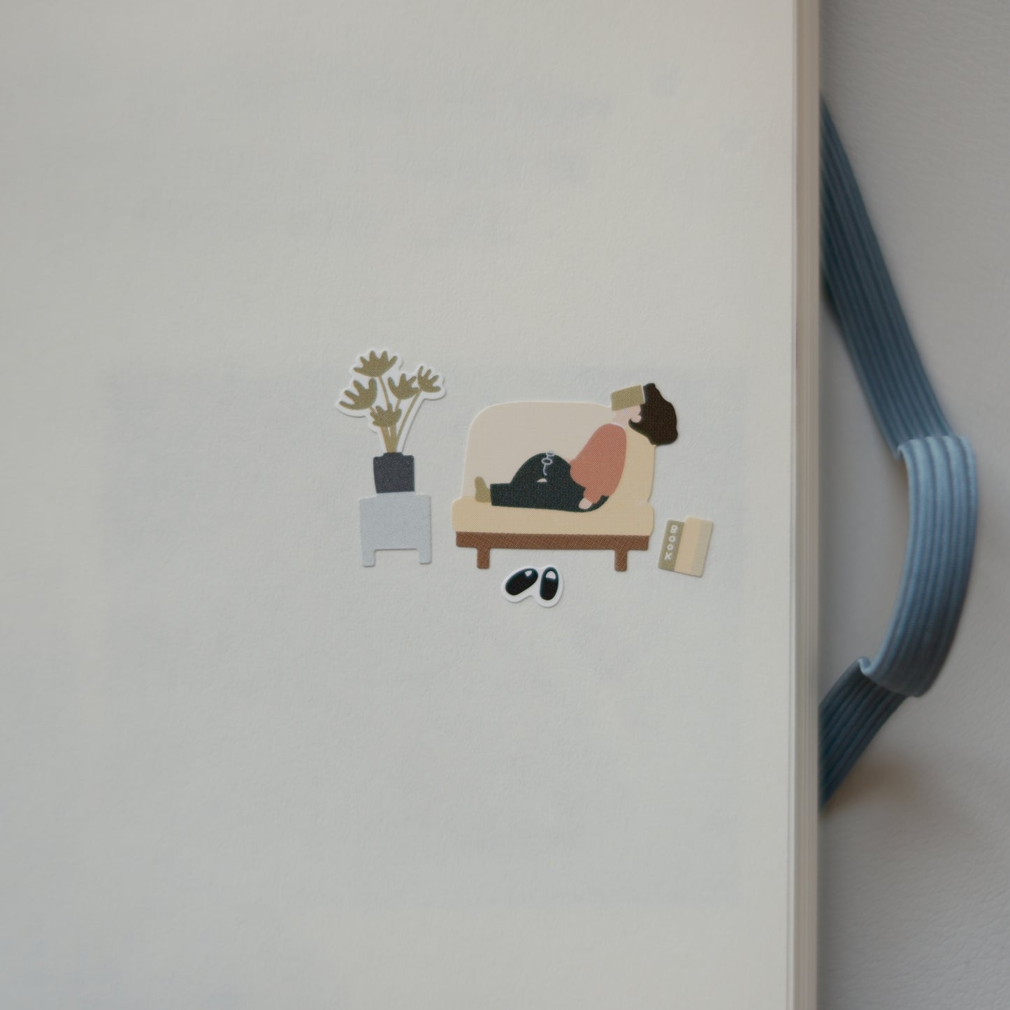 Suatelier Daily Deco Stickers No. 1143 - In The Library