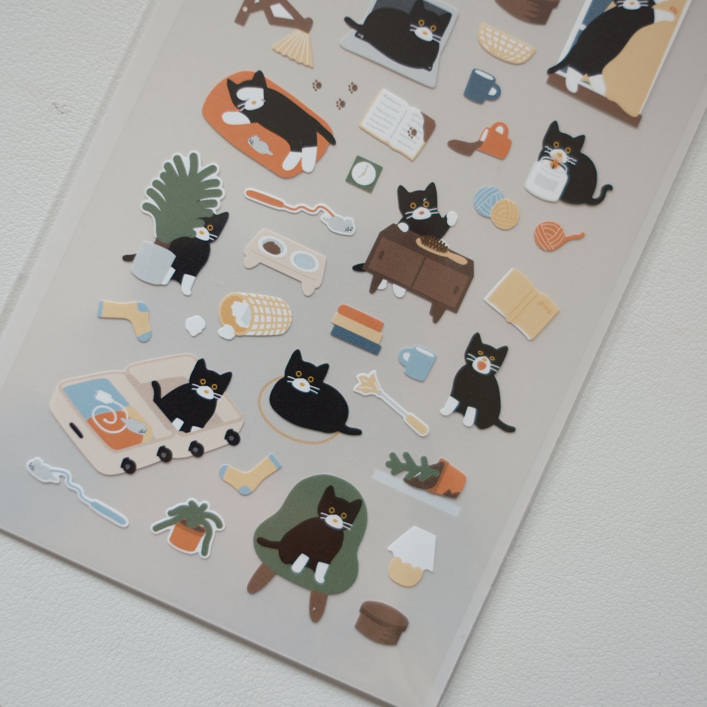 Suatelier Stickers No. 1139: Cat's Catch!