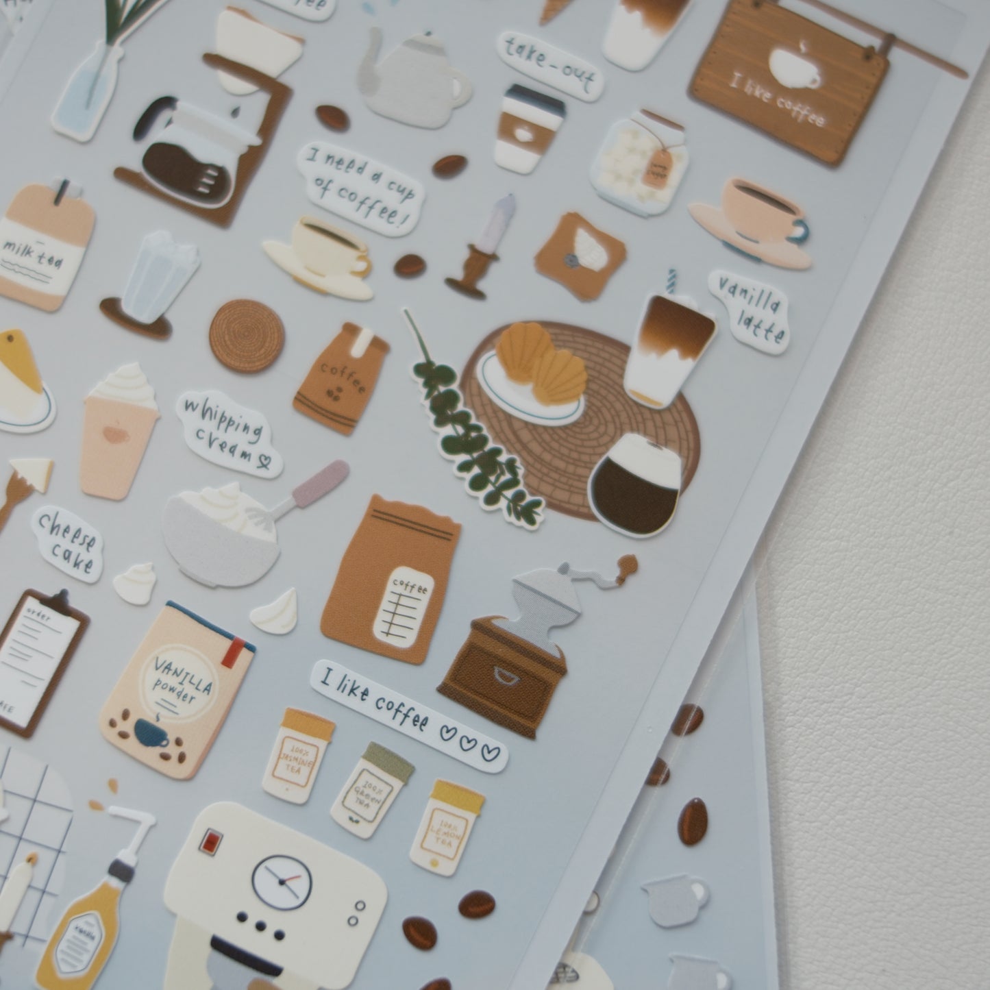 Suatelier Daily Deco Stickers No. 1084: I Like Coffee