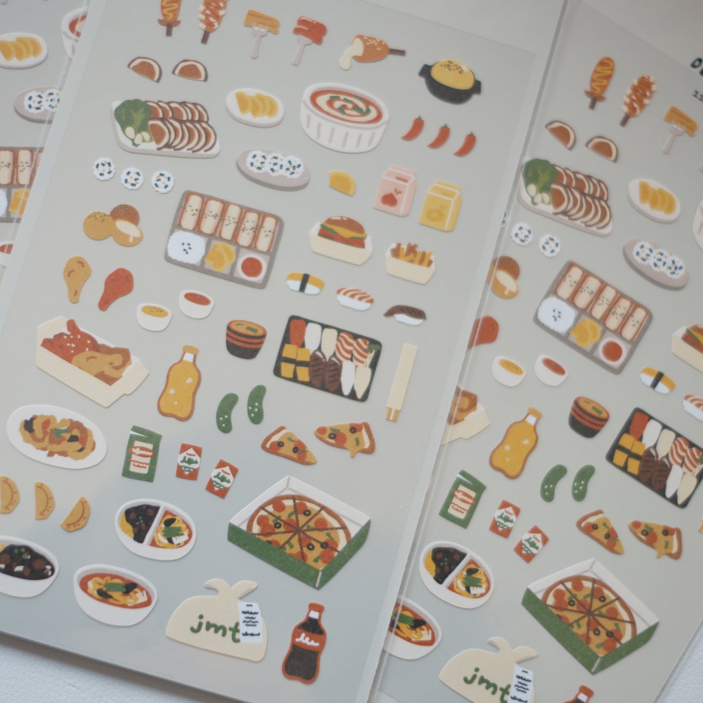 Suatelier Daily Deco Stickers No. 1149 Food Trip #6