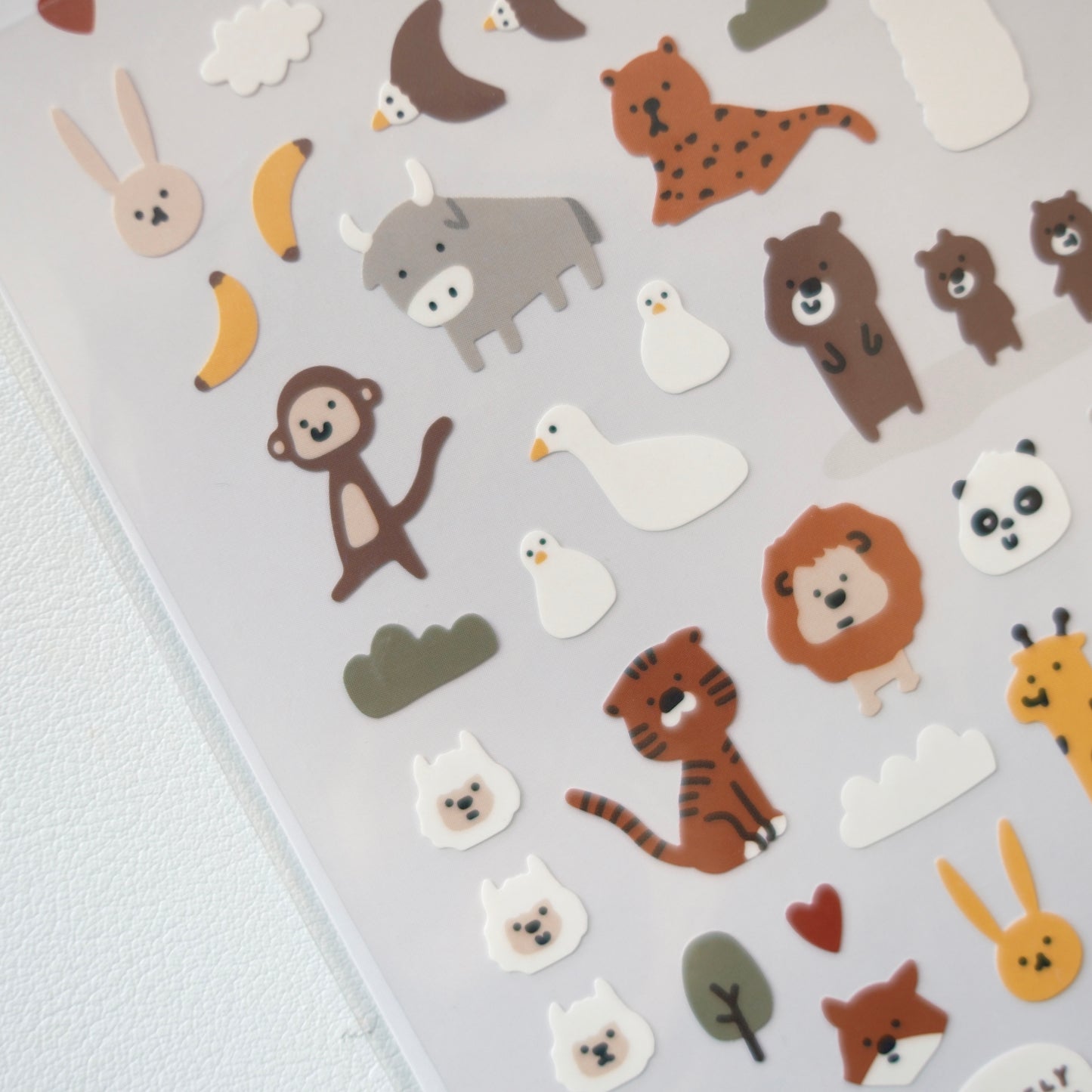 Lovely Animal Sticker Sheet