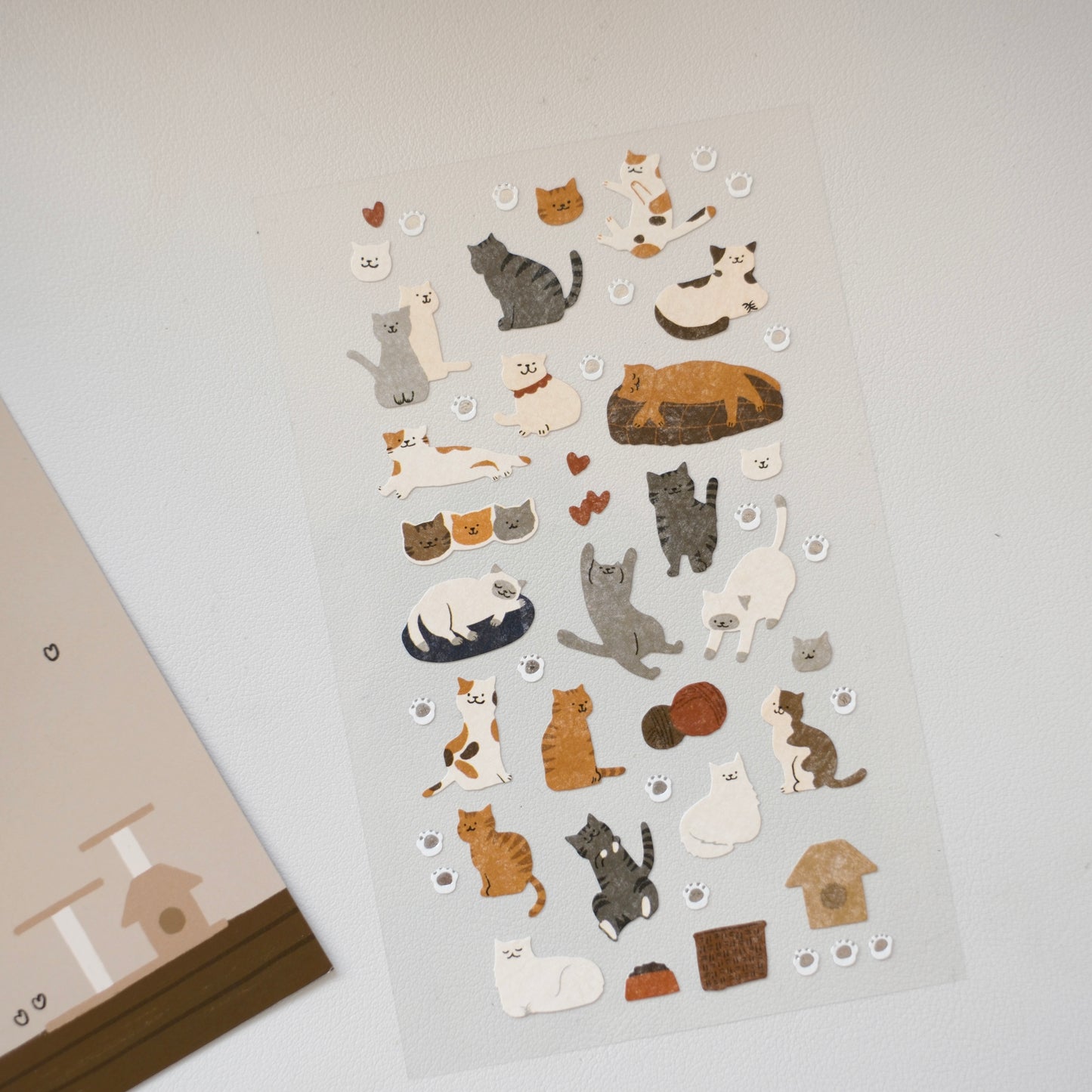 Cute Cat Sticker Sheet by BONITO