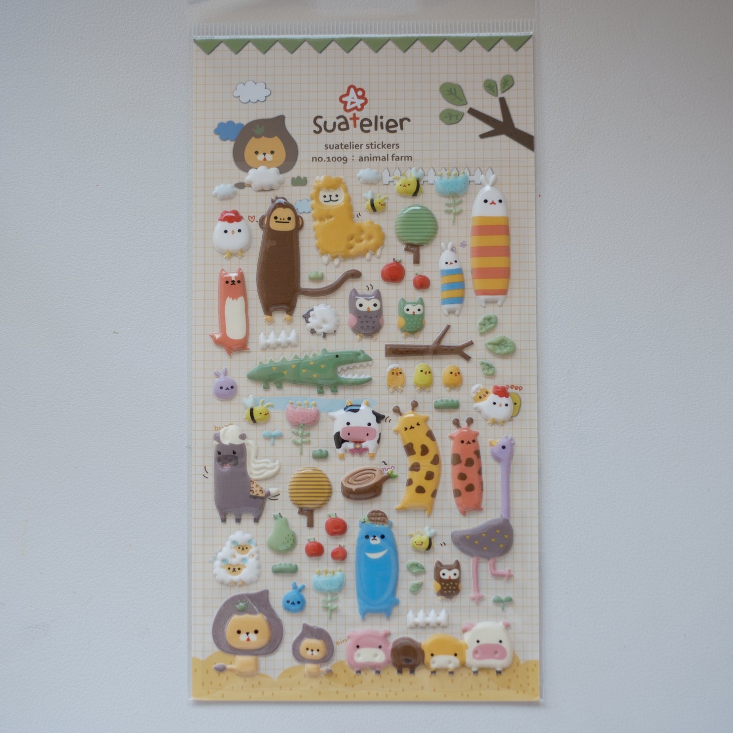 Suatelier Stickers No. 1009 - Animal Farm