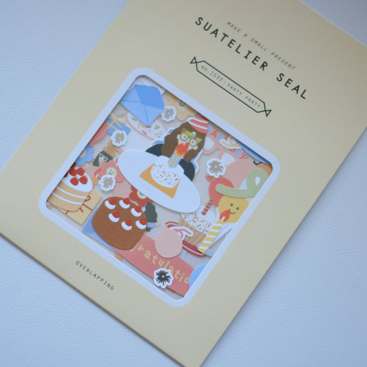 Suatelier Seal Stickers No. 1533 - Party Party