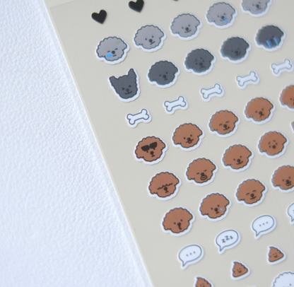 Suatelier Mini Series Stickers No. 117 - Dogs