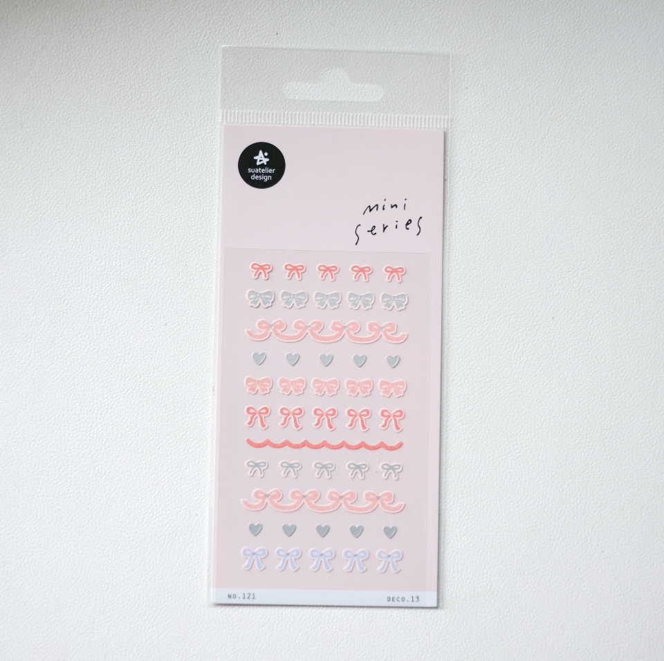 Suatelier Mini Series Stickers - Deco. 13