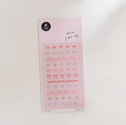 Suatelier Mini Series Stickers - Deco. 13