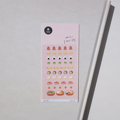 Suatelier Mini Series Stickers No.120 - Food v5