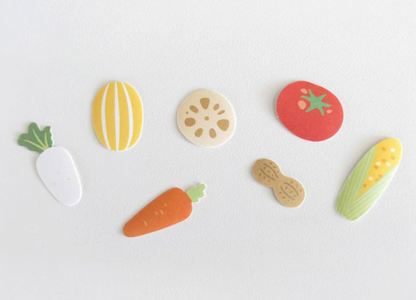 Suatelier Cereal Sticker Pack - Vegetables