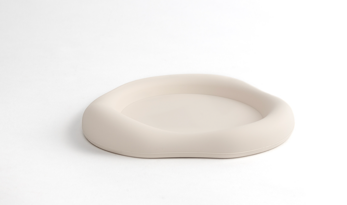 Organic Shape Silicone Coaster/Catch-All Tray