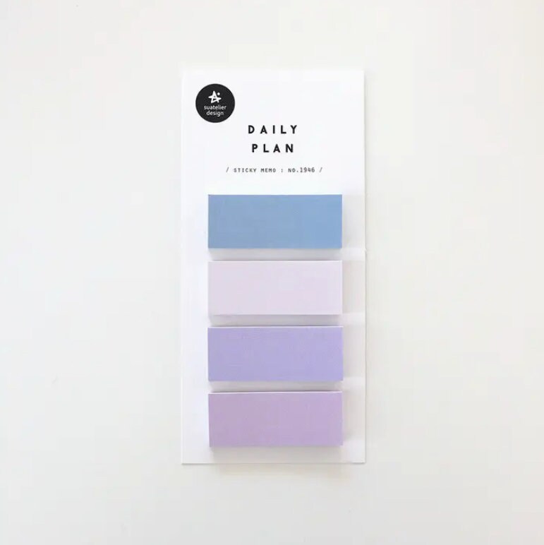 Color Block Sticky Note Set