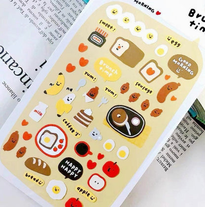 Brunch Time Stickers