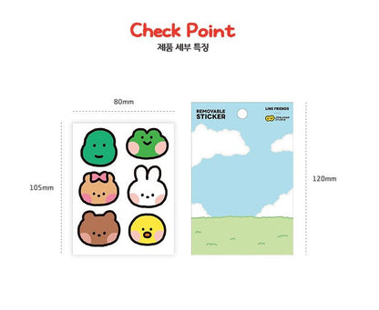 Line Friends x Joguman Studio Sticker