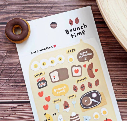 Brunch Time Stickers