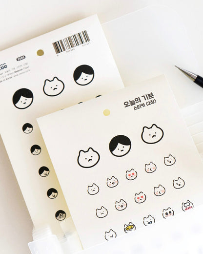 Today's Mood Sticker Sheets