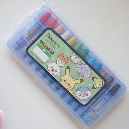 크레파스 12색  - Korean Pastel Crayons for Kids Gift Idea for Kids Crafts