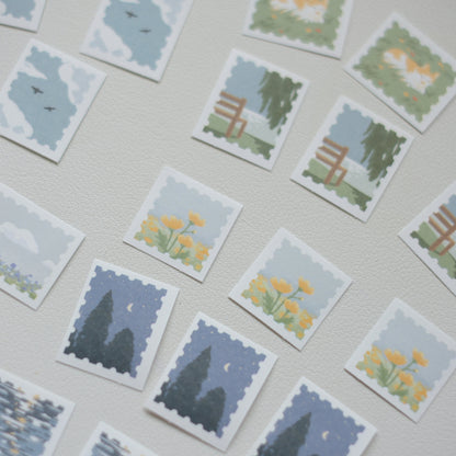 Suatelier Cereal Stickers No. 307 "From the Park"